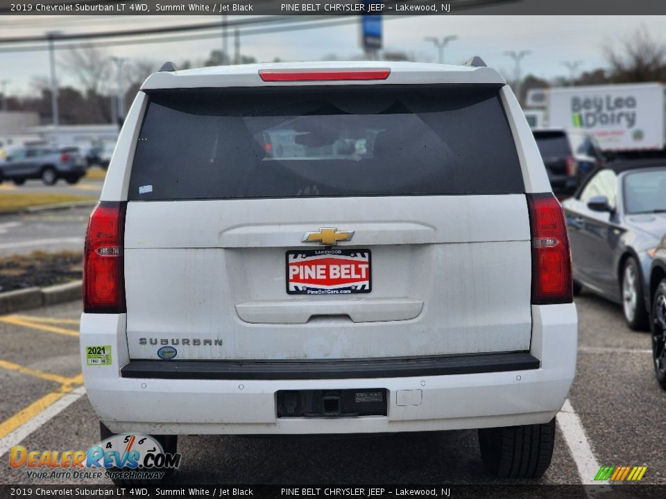 2019 Chevrolet Suburban LT 4WD Summit White / Jet Black Photo #4