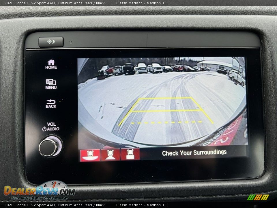 2020 Honda HR-V Sport AWD Platinum White Pearl / Black Photo #12