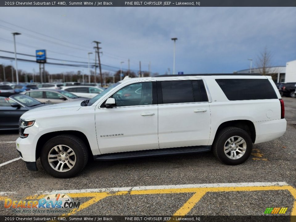 2019 Chevrolet Suburban LT 4WD Summit White / Jet Black Photo #7