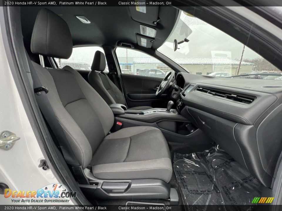 2020 Honda HR-V Sport AWD Platinum White Pearl / Black Photo #18