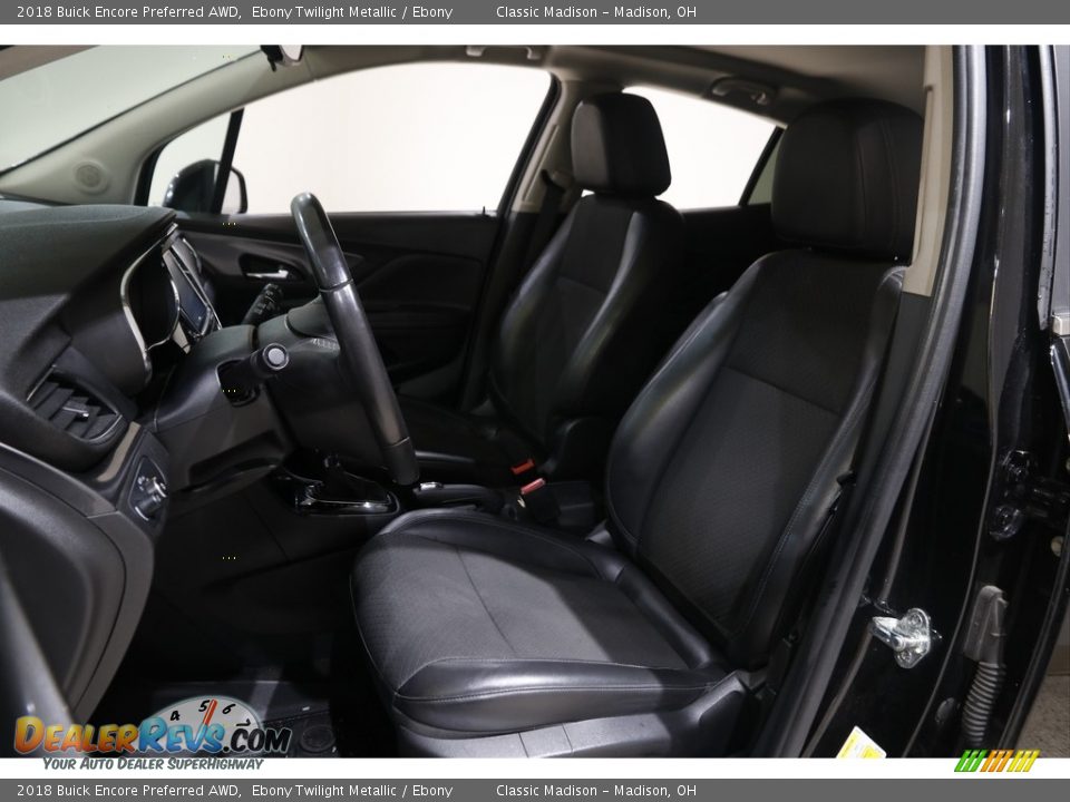 2018 Buick Encore Preferred AWD Ebony Twilight Metallic / Ebony Photo #5