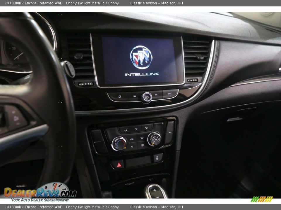 2018 Buick Encore Preferred AWD Ebony Twilight Metallic / Ebony Photo #9