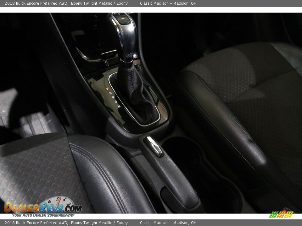 2018 Buick Encore Preferred AWD Ebony Twilight Metallic / Ebony Photo #14