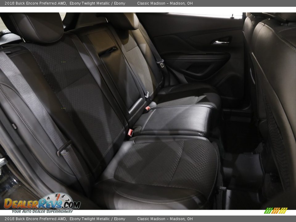 2018 Buick Encore Preferred AWD Ebony Twilight Metallic / Ebony Photo #17