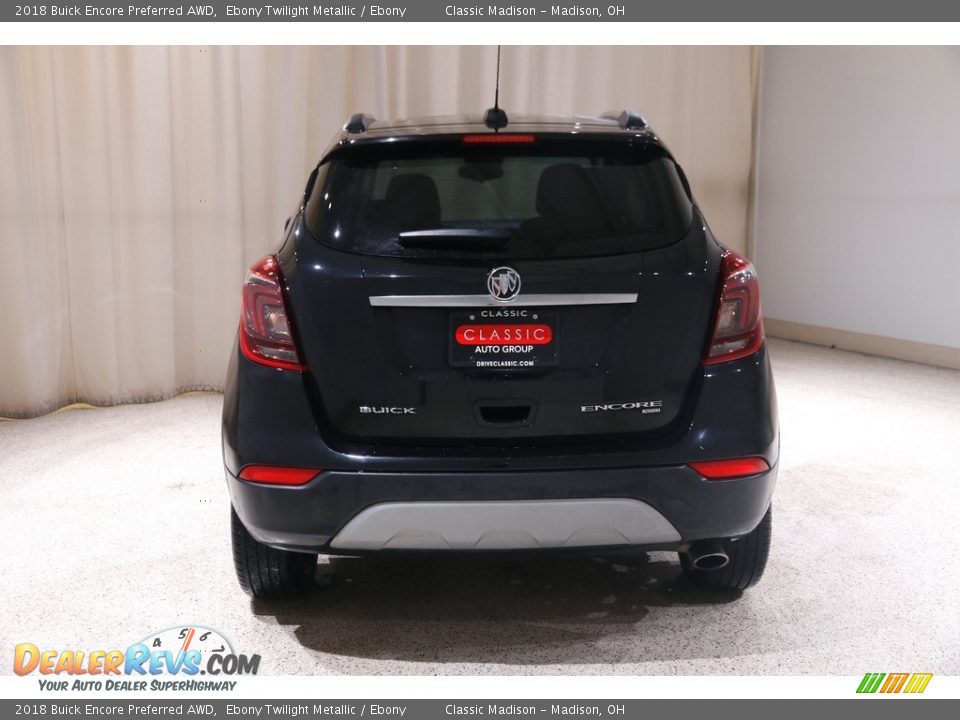 2018 Buick Encore Preferred AWD Ebony Twilight Metallic / Ebony Photo #19
