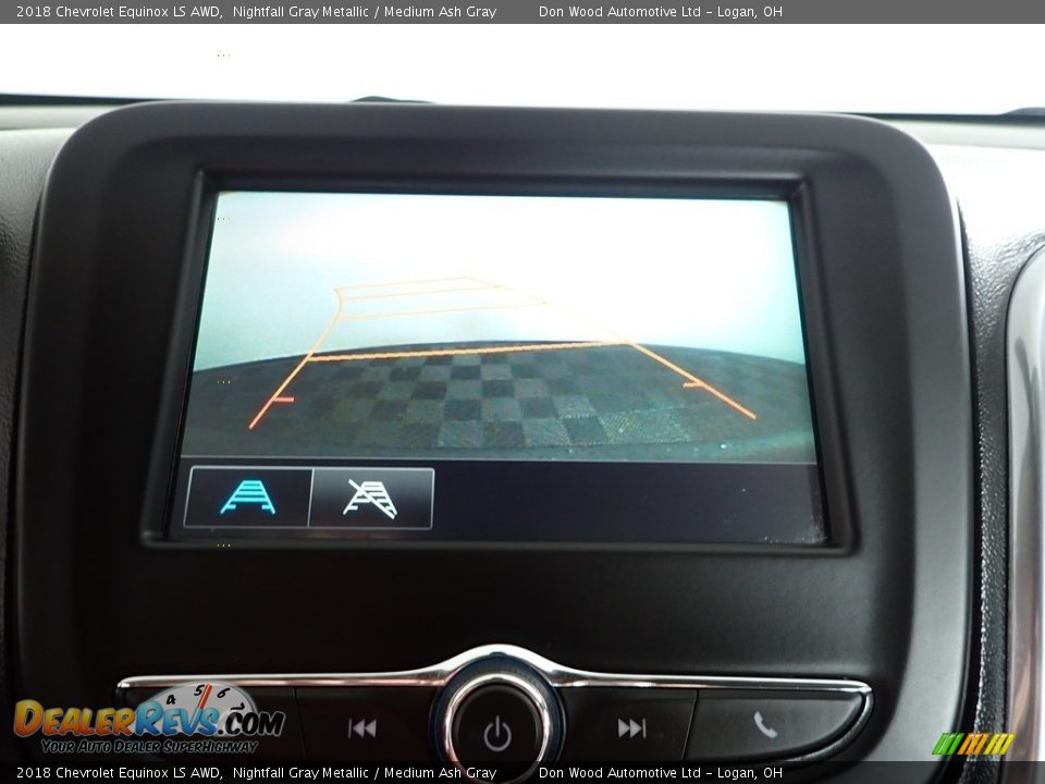 2018 Chevrolet Equinox LS AWD Nightfall Gray Metallic / Medium Ash Gray Photo #3