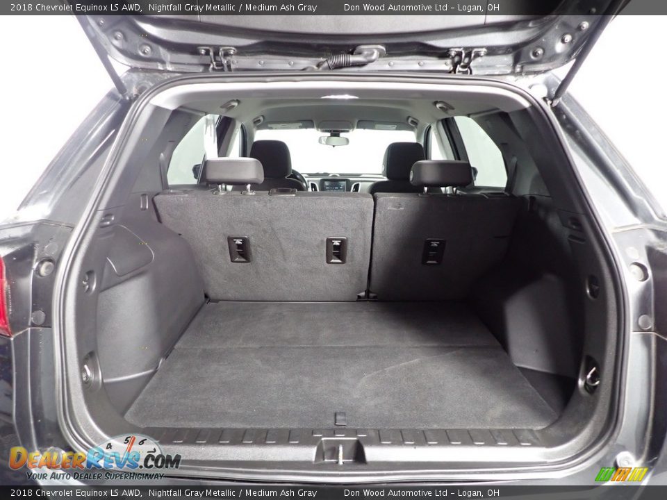 2018 Chevrolet Equinox LS AWD Nightfall Gray Metallic / Medium Ash Gray Photo #9