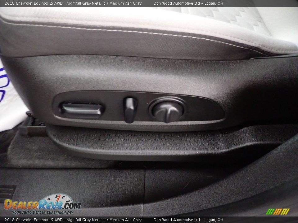 2018 Chevrolet Equinox LS AWD Nightfall Gray Metallic / Medium Ash Gray Photo #13