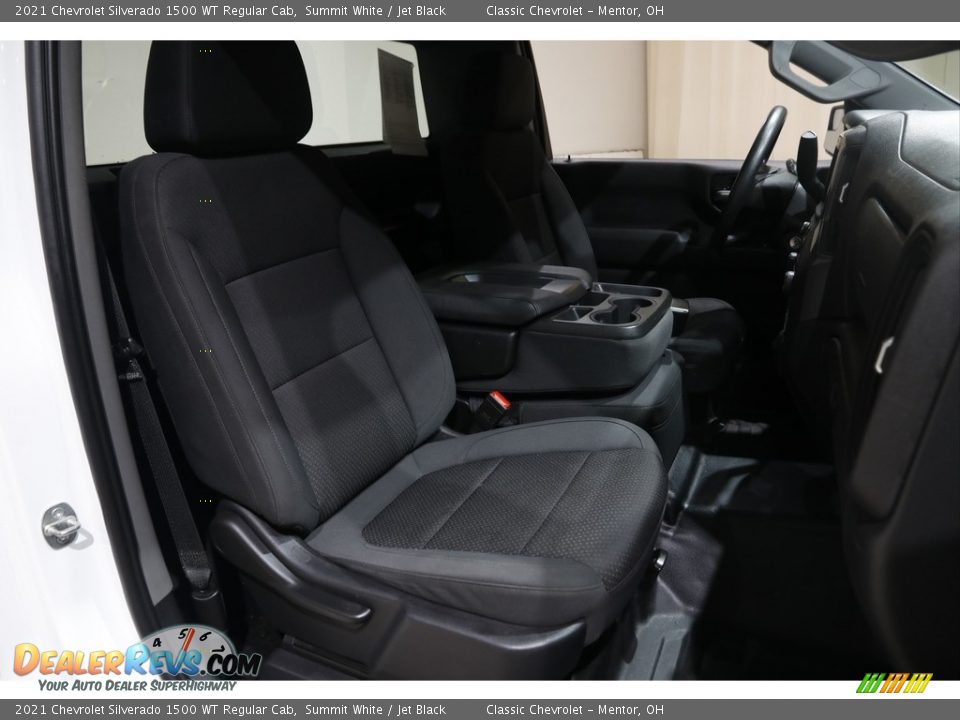 2021 Chevrolet Silverado 1500 WT Regular Cab Summit White / Jet Black Photo #15