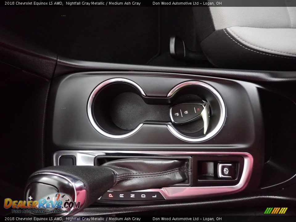 2018 Chevrolet Equinox LS AWD Nightfall Gray Metallic / Medium Ash Gray Photo #20