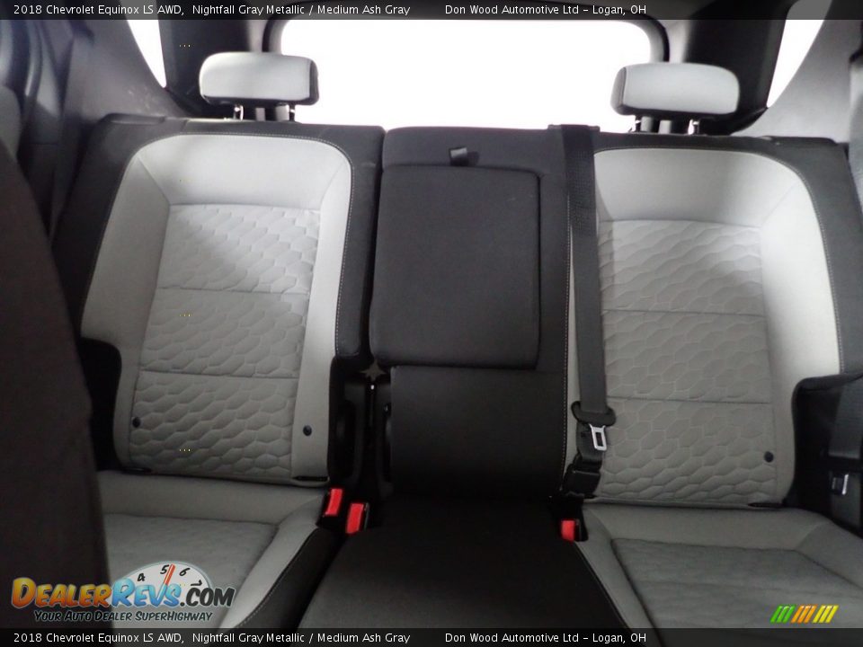 2018 Chevrolet Equinox LS AWD Nightfall Gray Metallic / Medium Ash Gray Photo #21