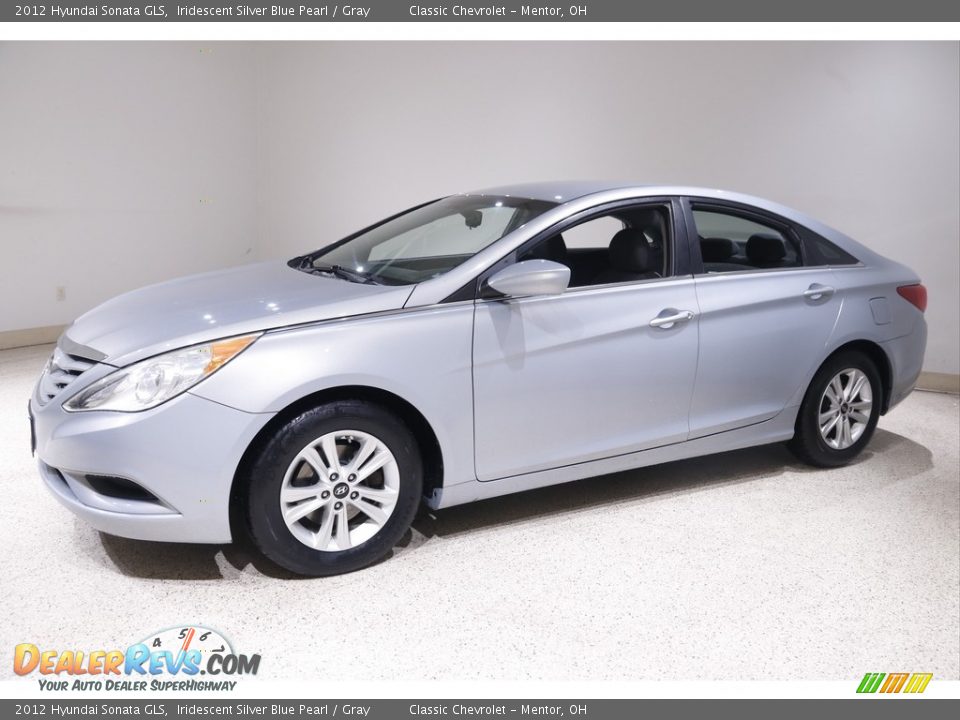 2012 Hyundai Sonata GLS Iridescent Silver Blue Pearl / Gray Photo #3