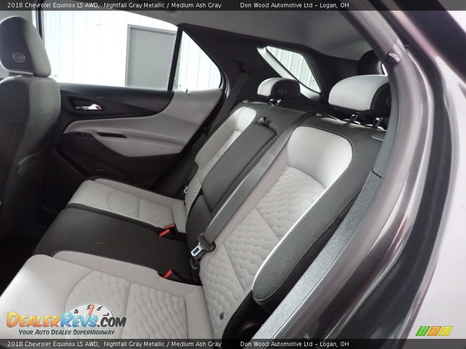 2018 Chevrolet Equinox LS AWD Nightfall Gray Metallic / Medium Ash Gray Photo #23