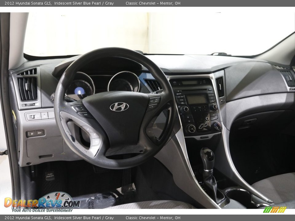 2012 Hyundai Sonata GLS Iridescent Silver Blue Pearl / Gray Photo #6