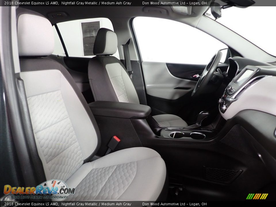 2018 Chevrolet Equinox LS AWD Nightfall Gray Metallic / Medium Ash Gray Photo #26