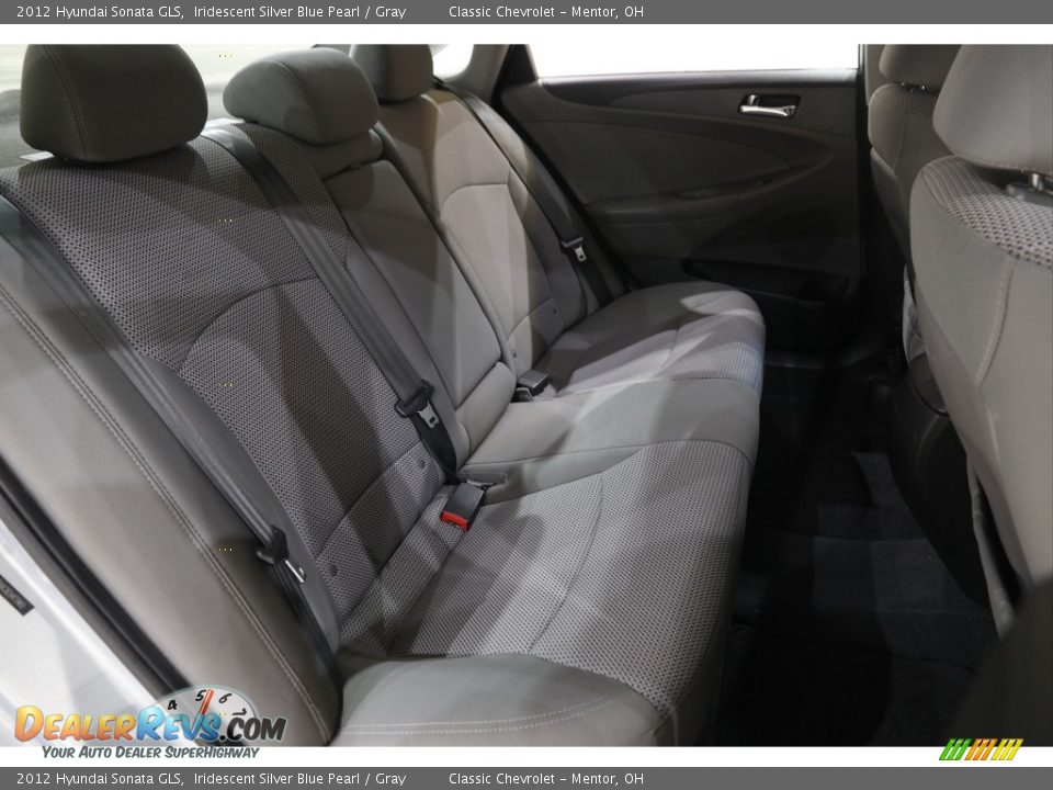 2012 Hyundai Sonata GLS Iridescent Silver Blue Pearl / Gray Photo #13