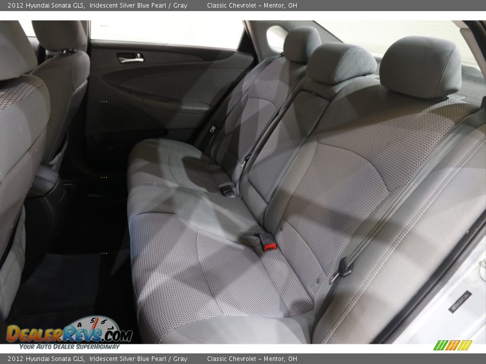 2012 Hyundai Sonata GLS Iridescent Silver Blue Pearl / Gray Photo #14