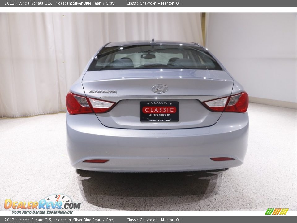 2012 Hyundai Sonata GLS Iridescent Silver Blue Pearl / Gray Photo #15