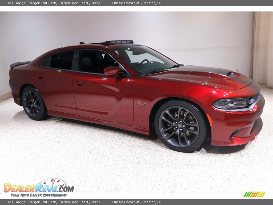 Octane Red Pearl 2021 Dodge Charger Scat Pack Photo #1