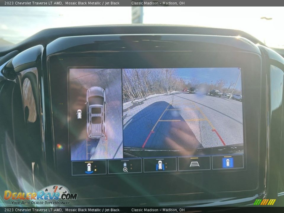 2023 Chevrolet Traverse LT AWD Mosaic Black Metallic / Jet Black Photo #12