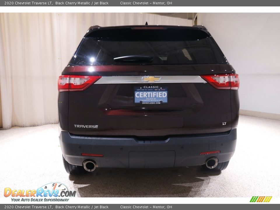 2020 Chevrolet Traverse LT Black Cherry Metallic / Jet Black Photo #20