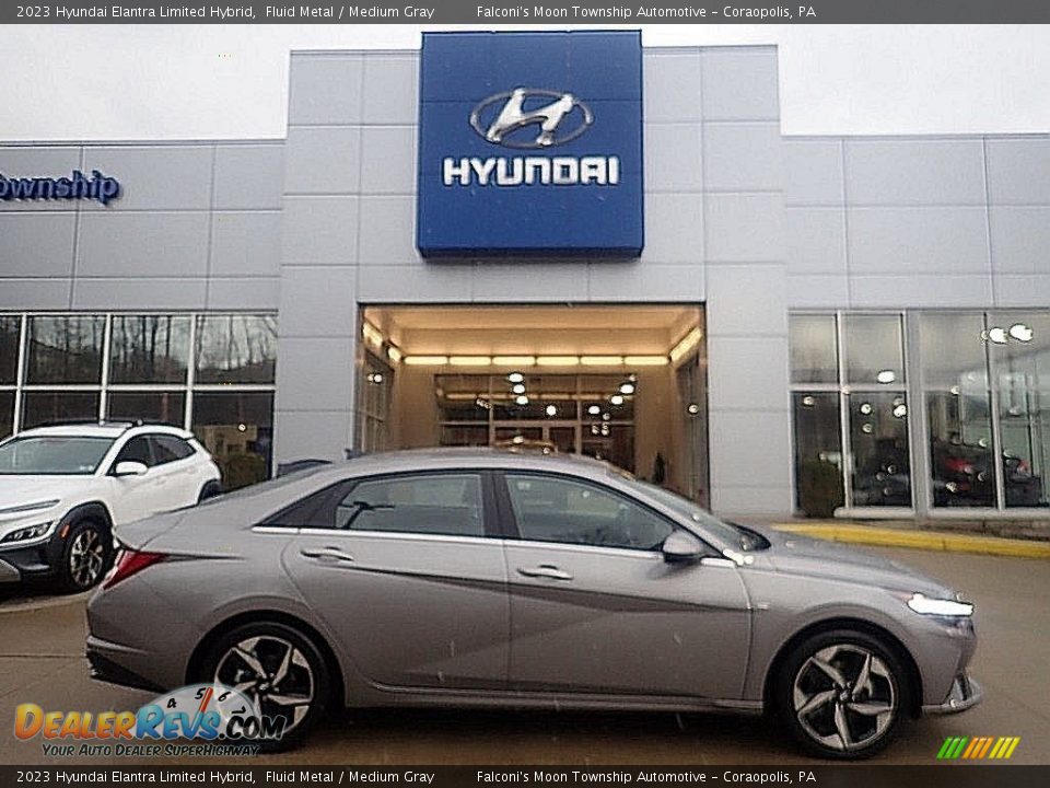 Fluid Metal 2023 Hyundai Elantra Limited Hybrid Photo #1