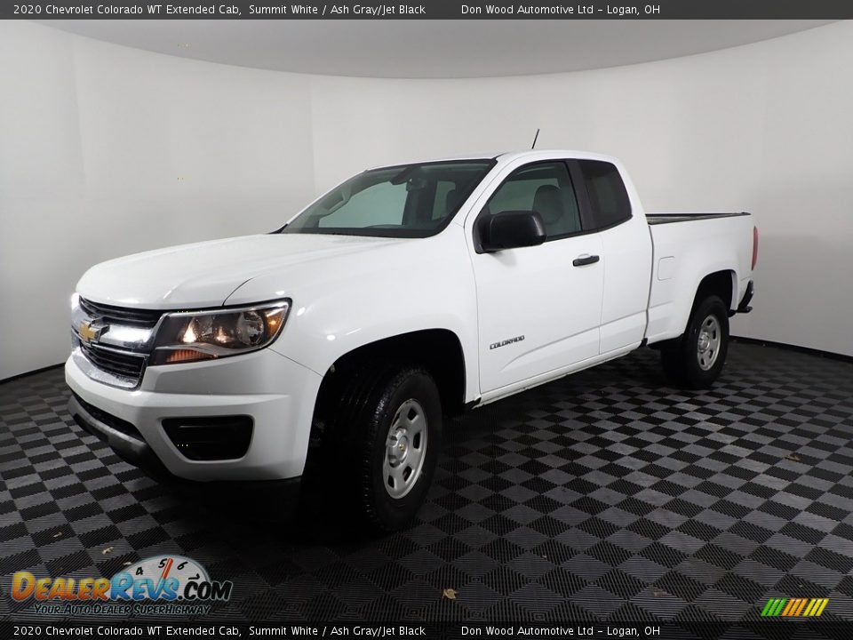 2020 Chevrolet Colorado WT Extended Cab Summit White / Ash Gray/Jet Black Photo #5