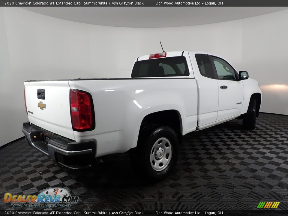 2020 Chevrolet Colorado WT Extended Cab Summit White / Ash Gray/Jet Black Photo #9