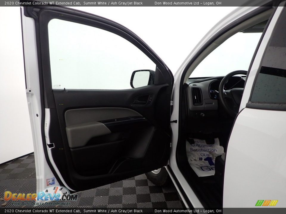 2020 Chevrolet Colorado WT Extended Cab Summit White / Ash Gray/Jet Black Photo #10