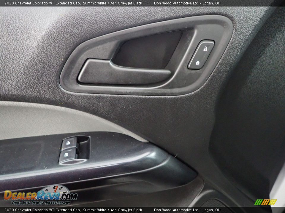 2020 Chevrolet Colorado WT Extended Cab Summit White / Ash Gray/Jet Black Photo #11
