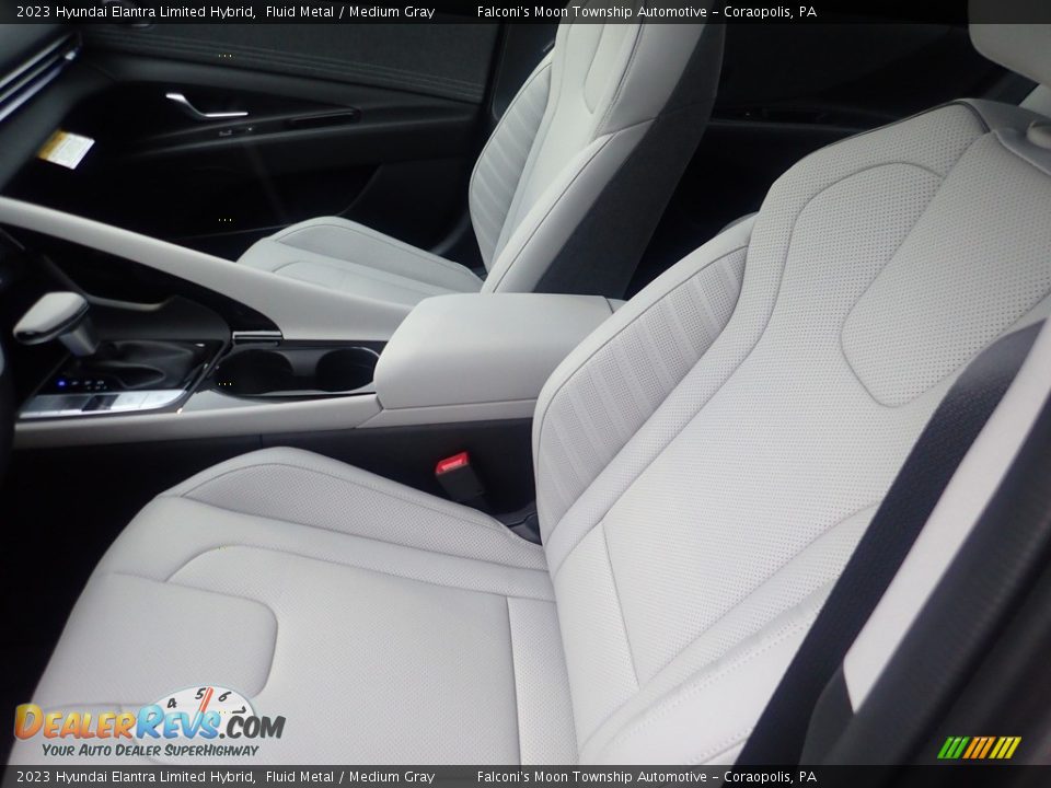 Front Seat of 2023 Hyundai Elantra Limited Hybrid Photo #11