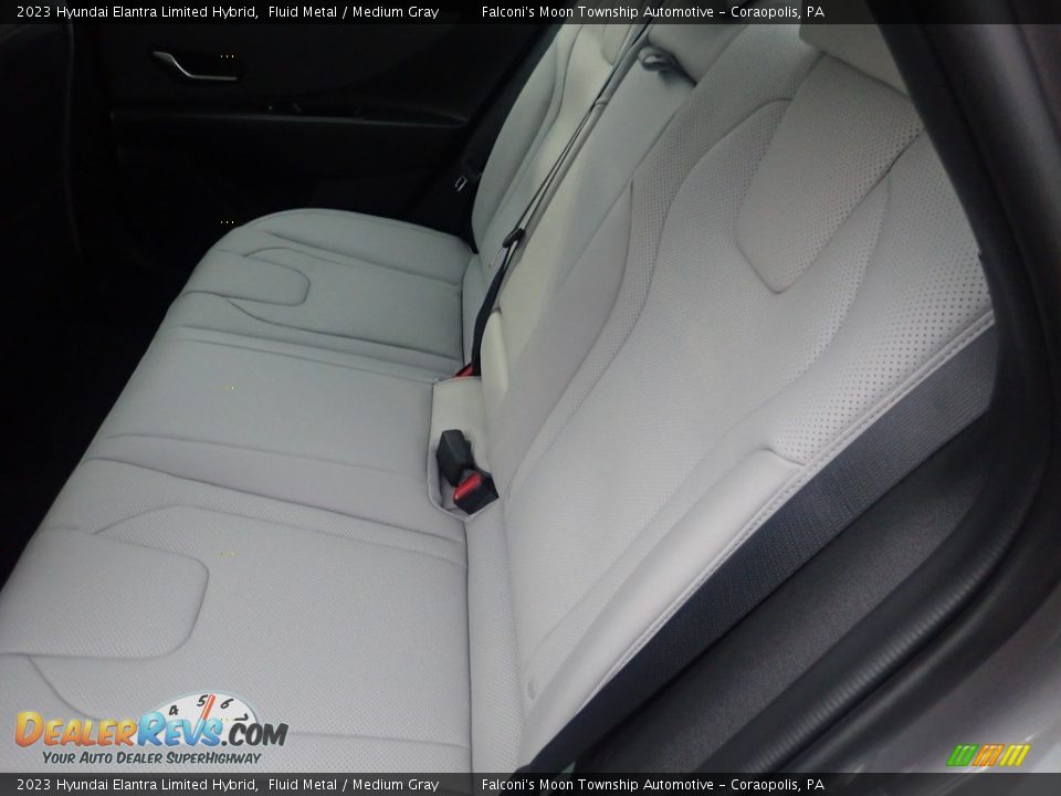 Rear Seat of 2023 Hyundai Elantra Limited Hybrid Photo #12