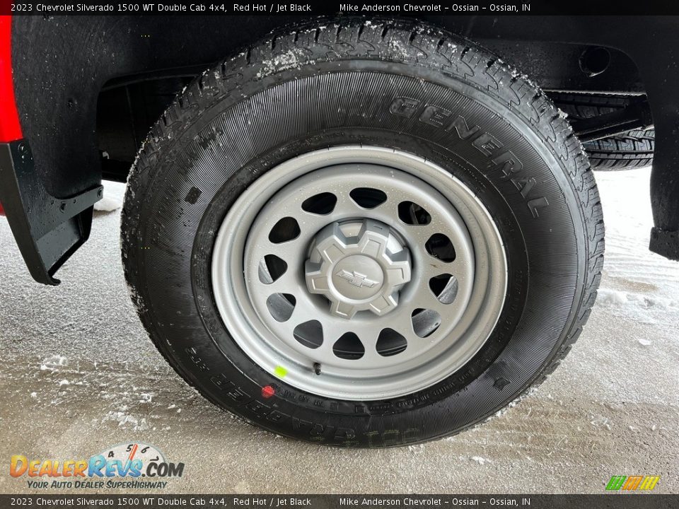 2023 Chevrolet Silverado 1500 WT Double Cab 4x4 Wheel Photo #11