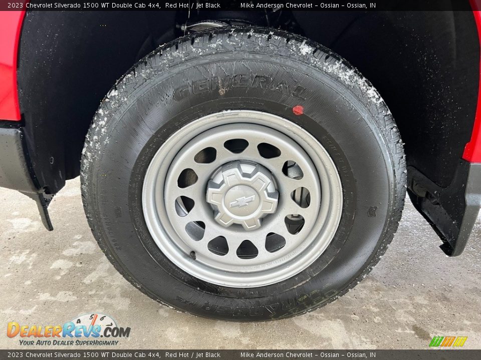 2023 Chevrolet Silverado 1500 WT Double Cab 4x4 Wheel Photo #12