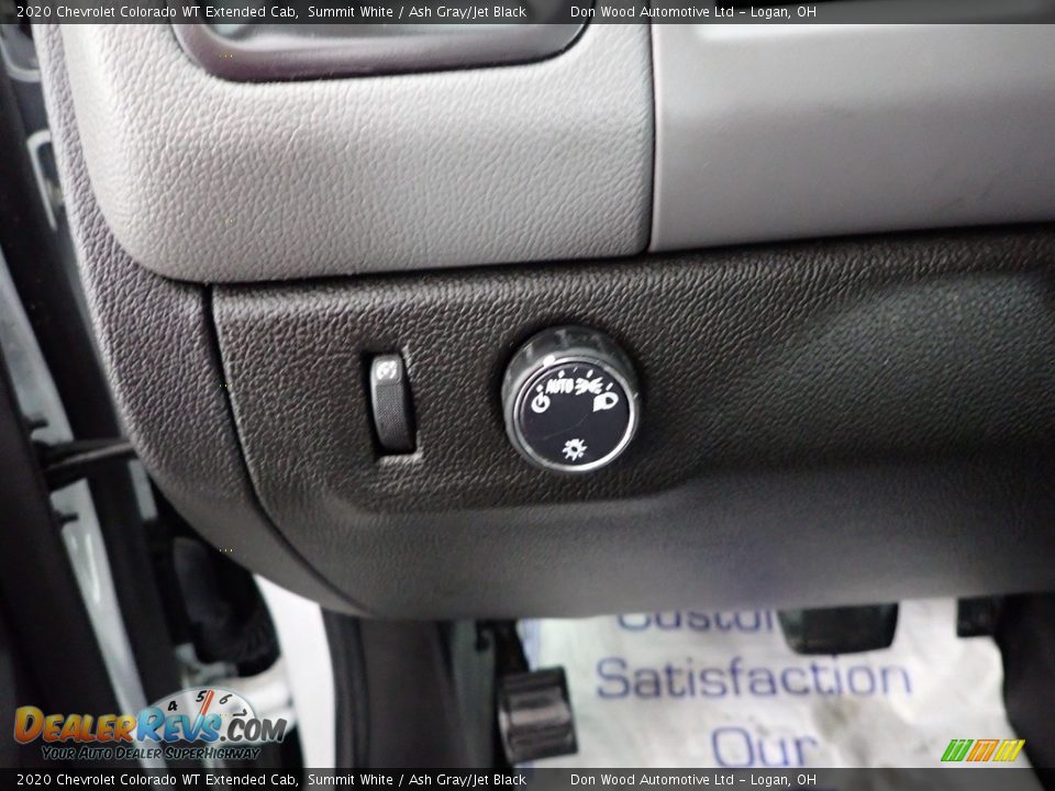 2020 Chevrolet Colorado WT Extended Cab Summit White / Ash Gray/Jet Black Photo #14