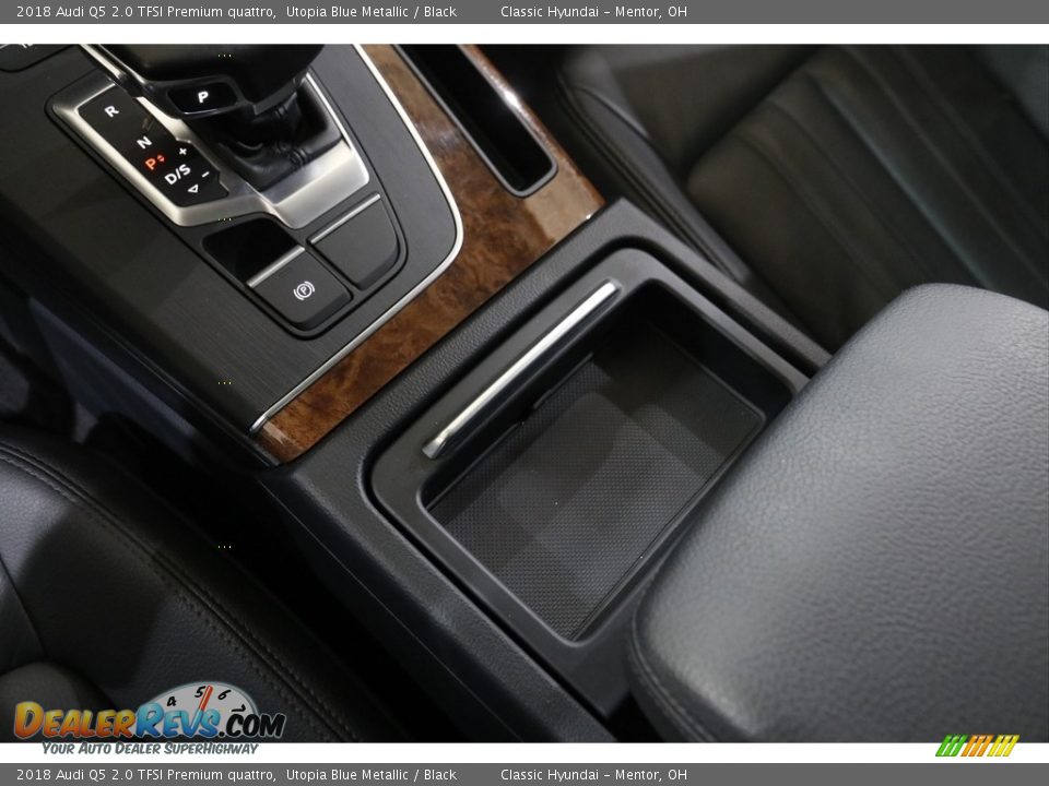 2018 Audi Q5 2.0 TFSI Premium quattro Utopia Blue Metallic / Black Photo #16