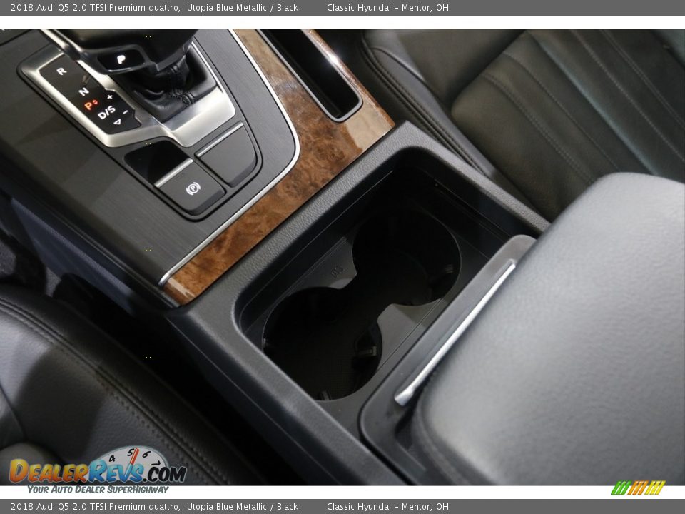 2018 Audi Q5 2.0 TFSI Premium quattro Utopia Blue Metallic / Black Photo #17