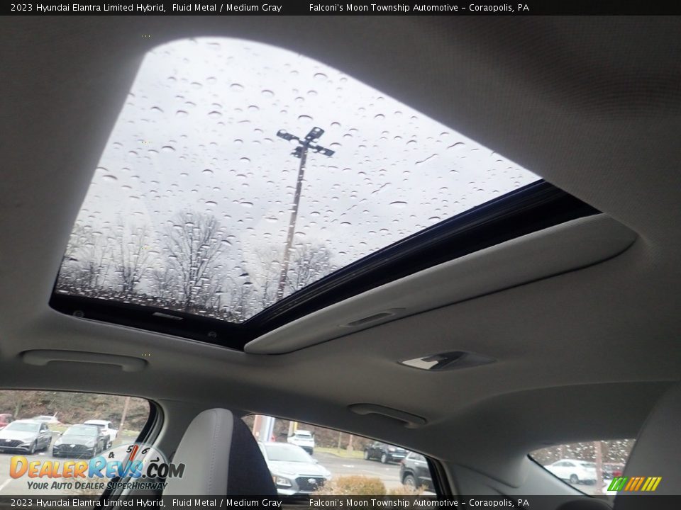 Sunroof of 2023 Hyundai Elantra Limited Hybrid Photo #15