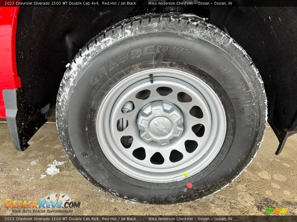 2023 Chevrolet Silverado 1500 WT Double Cab 4x4 Wheel Photo #13
