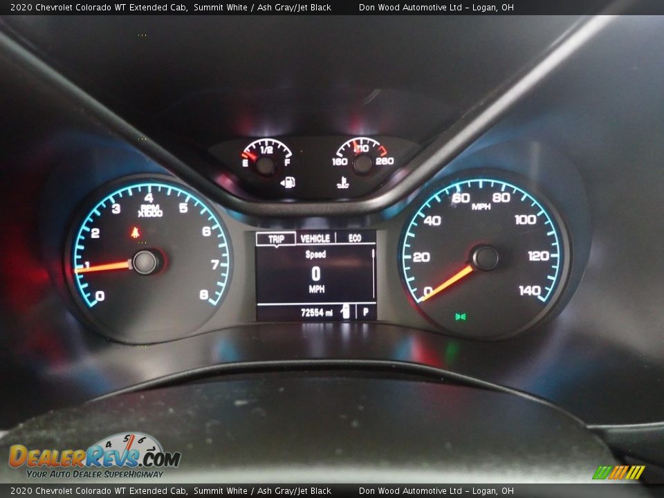 2020 Chevrolet Colorado WT Extended Cab Summit White / Ash Gray/Jet Black Photo #16