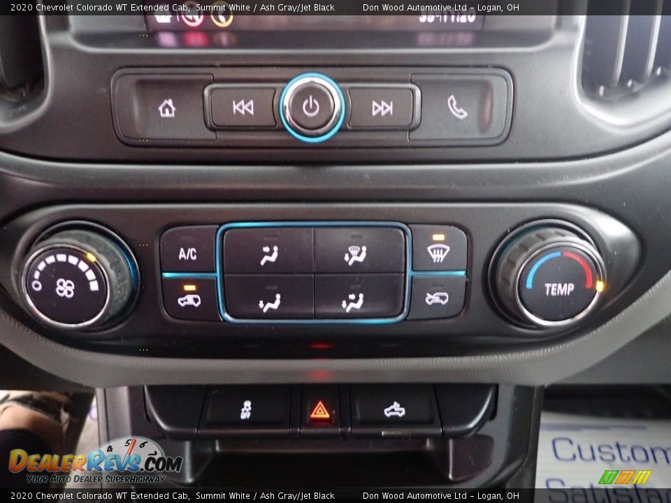 2020 Chevrolet Colorado WT Extended Cab Summit White / Ash Gray/Jet Black Photo #17