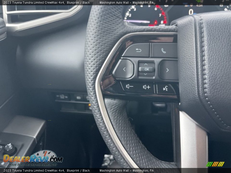 2023 Toyota Tundra Limited CrewMax 4x4 Steering Wheel Photo #15