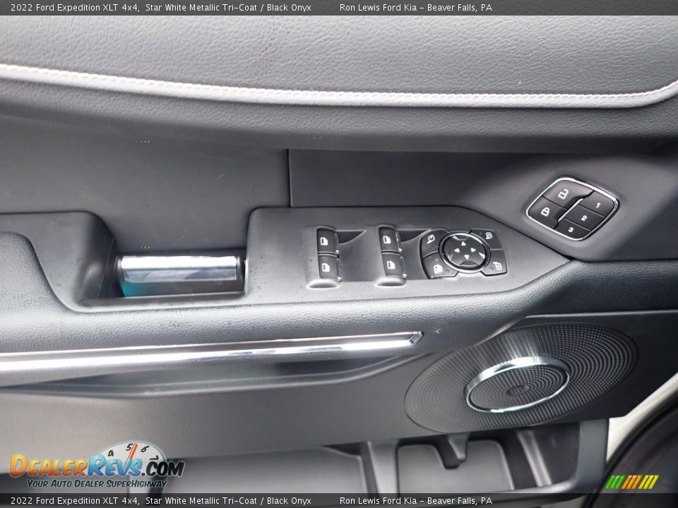 2022 Ford Expedition XLT 4x4 Star White Metallic Tri-Coat / Black Onyx Photo #19