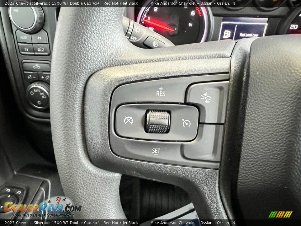 2023 Chevrolet Silverado 1500 WT Double Cab 4x4 Steering Wheel Photo #19