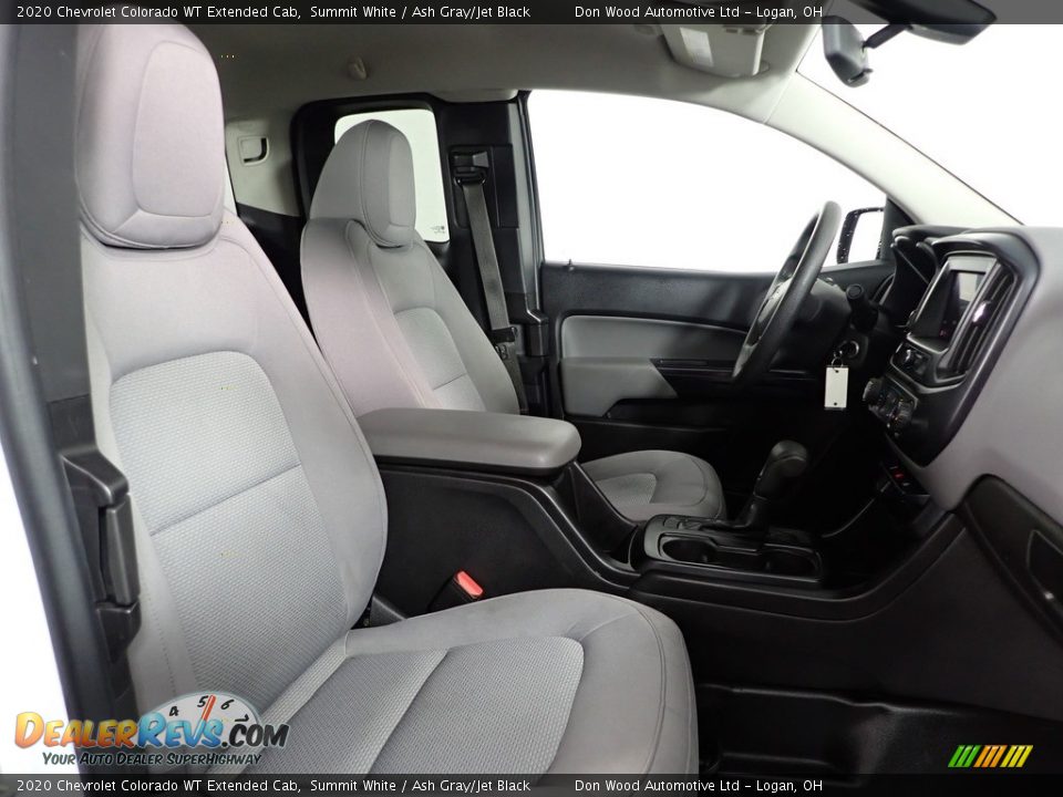 2020 Chevrolet Colorado WT Extended Cab Summit White / Ash Gray/Jet Black Photo #23