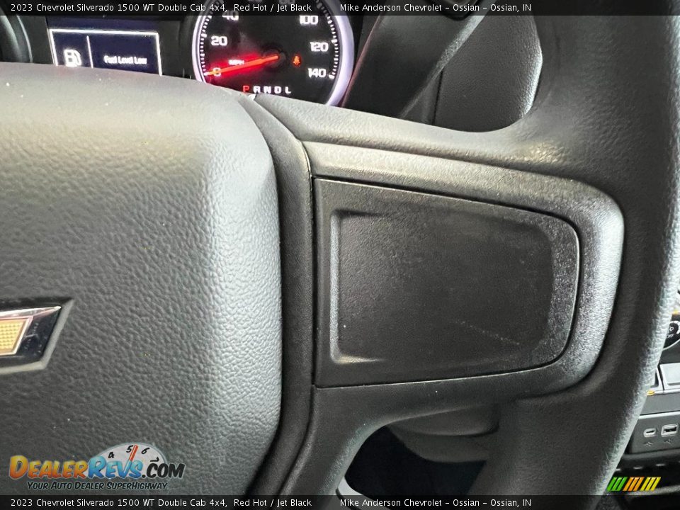 2023 Chevrolet Silverado 1500 WT Double Cab 4x4 Steering Wheel Photo #20