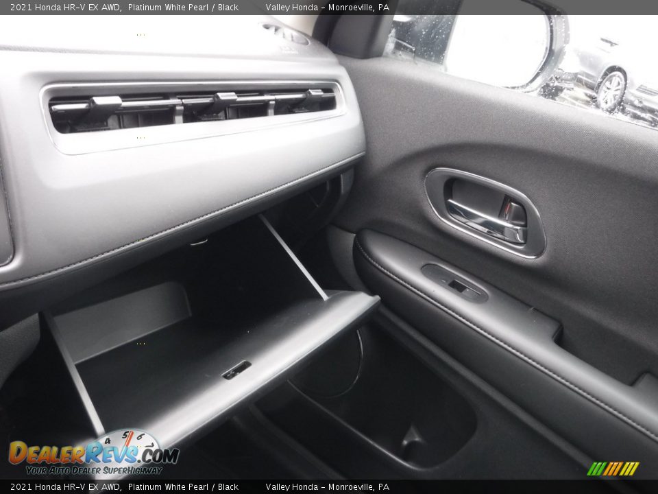 2021 Honda HR-V EX AWD Platinum White Pearl / Black Photo #25