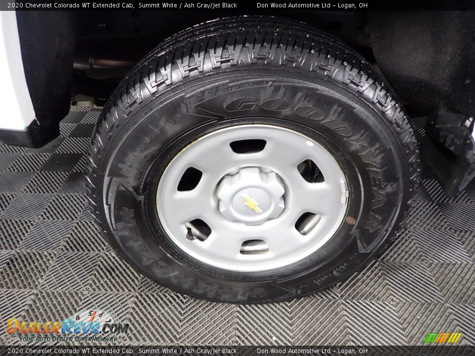 2020 Chevrolet Colorado WT Extended Cab Summit White / Ash Gray/Jet Black Photo #26