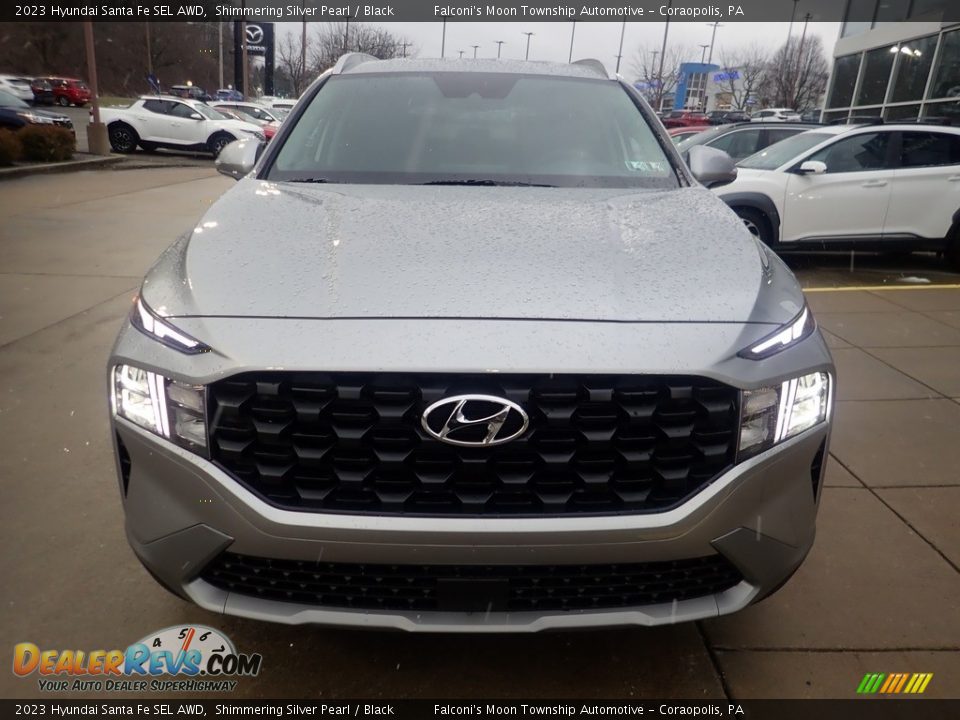 2023 Hyundai Santa Fe SEL AWD Shimmering Silver Pearl / Black Photo #8