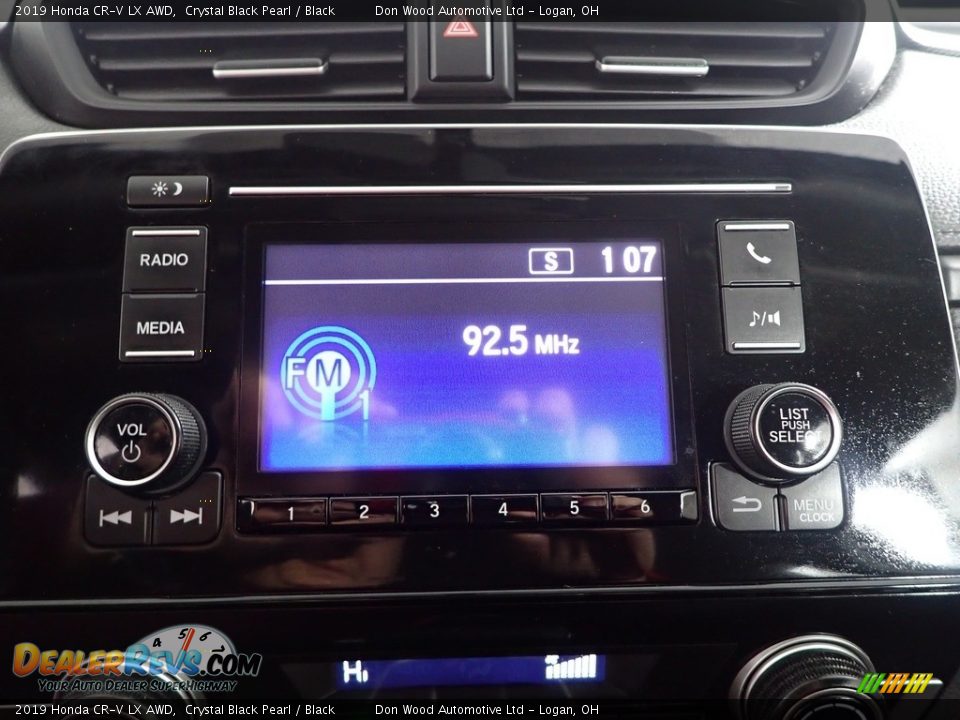 2019 Honda CR-V LX AWD Crystal Black Pearl / Black Photo #2